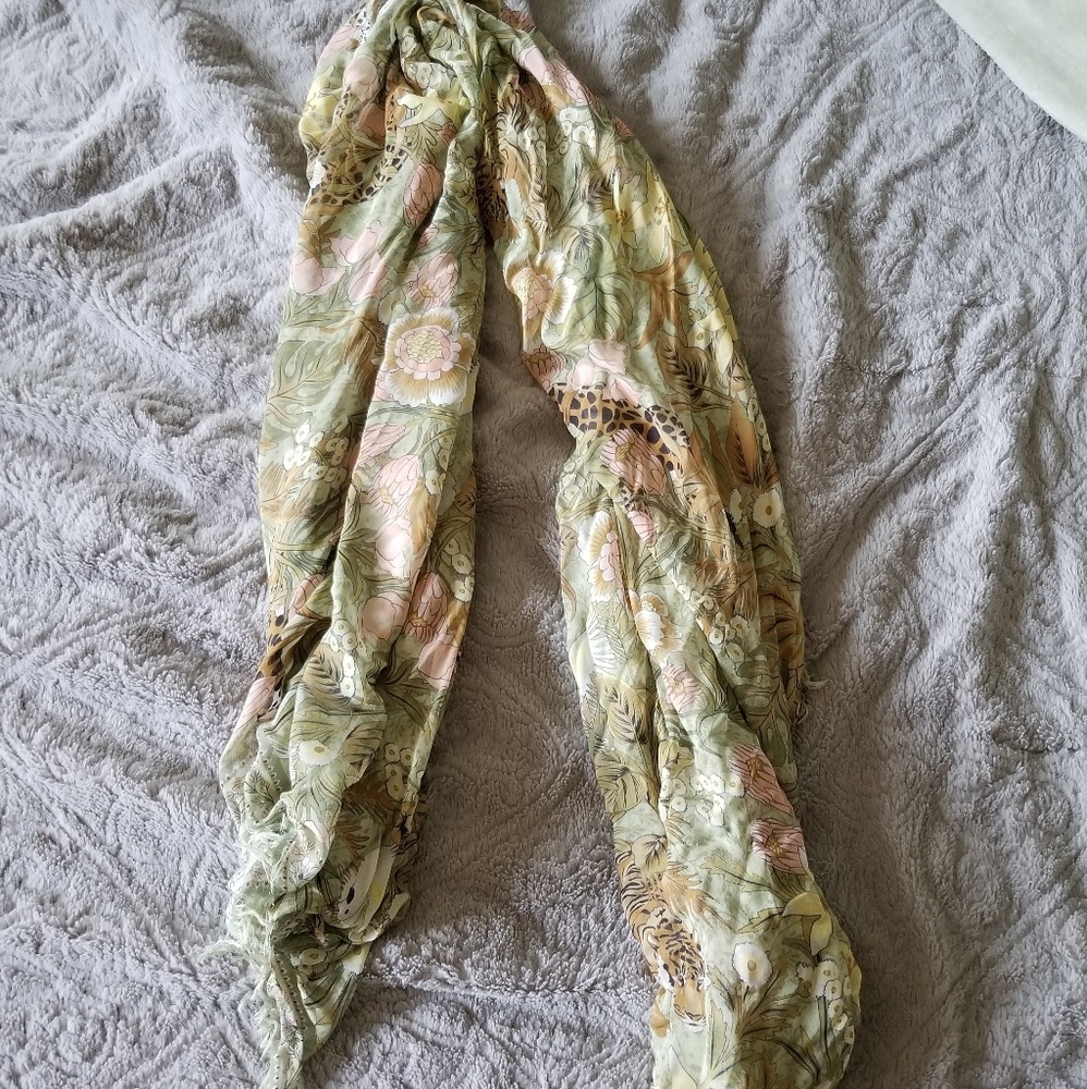 Spell Designs Jungle Travel Scarf in Khaki